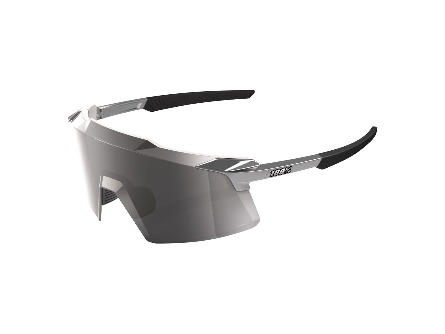 100% Aerocraft Hiper Silver Eyewear