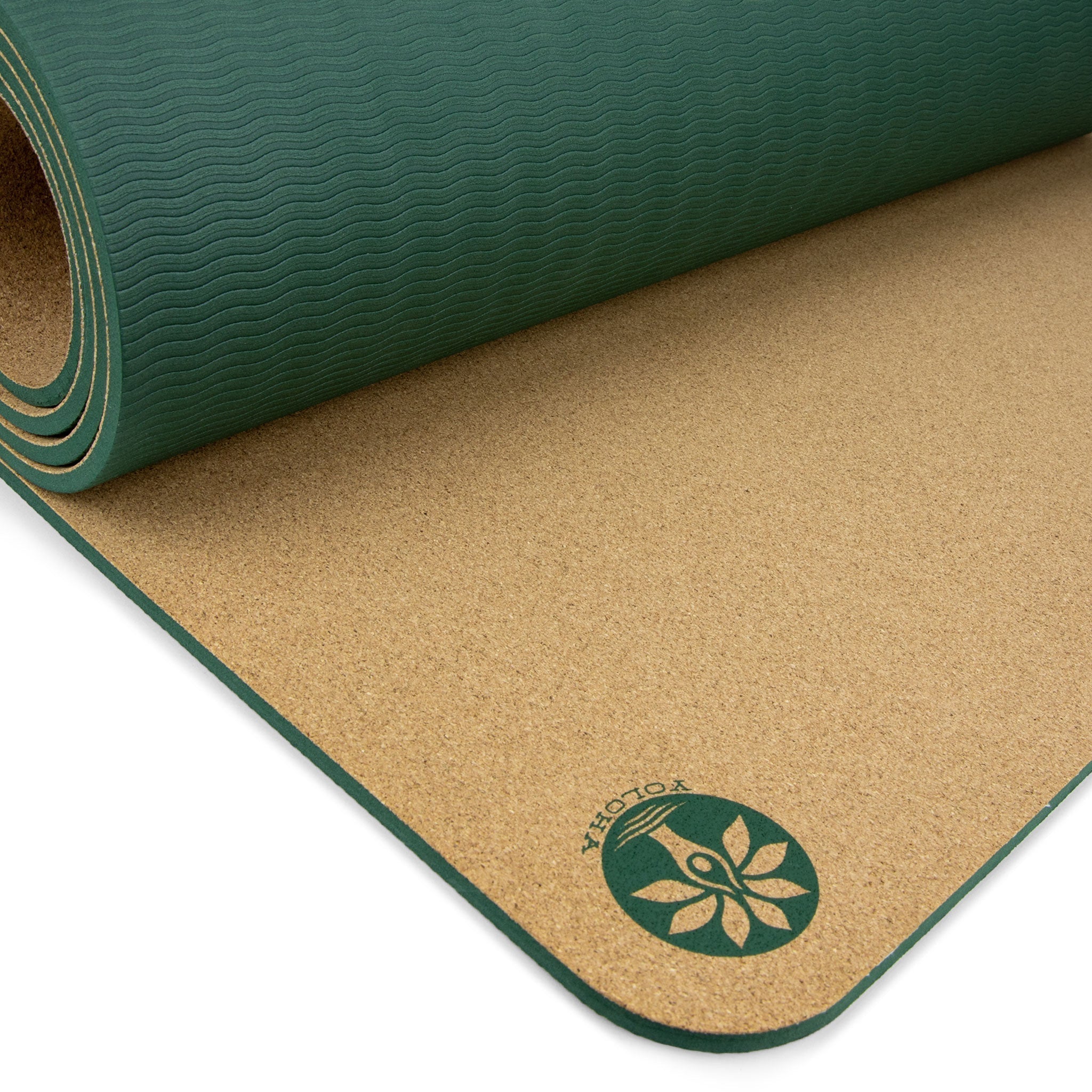 Infinite Bloom Aura Cork Yoga Mat