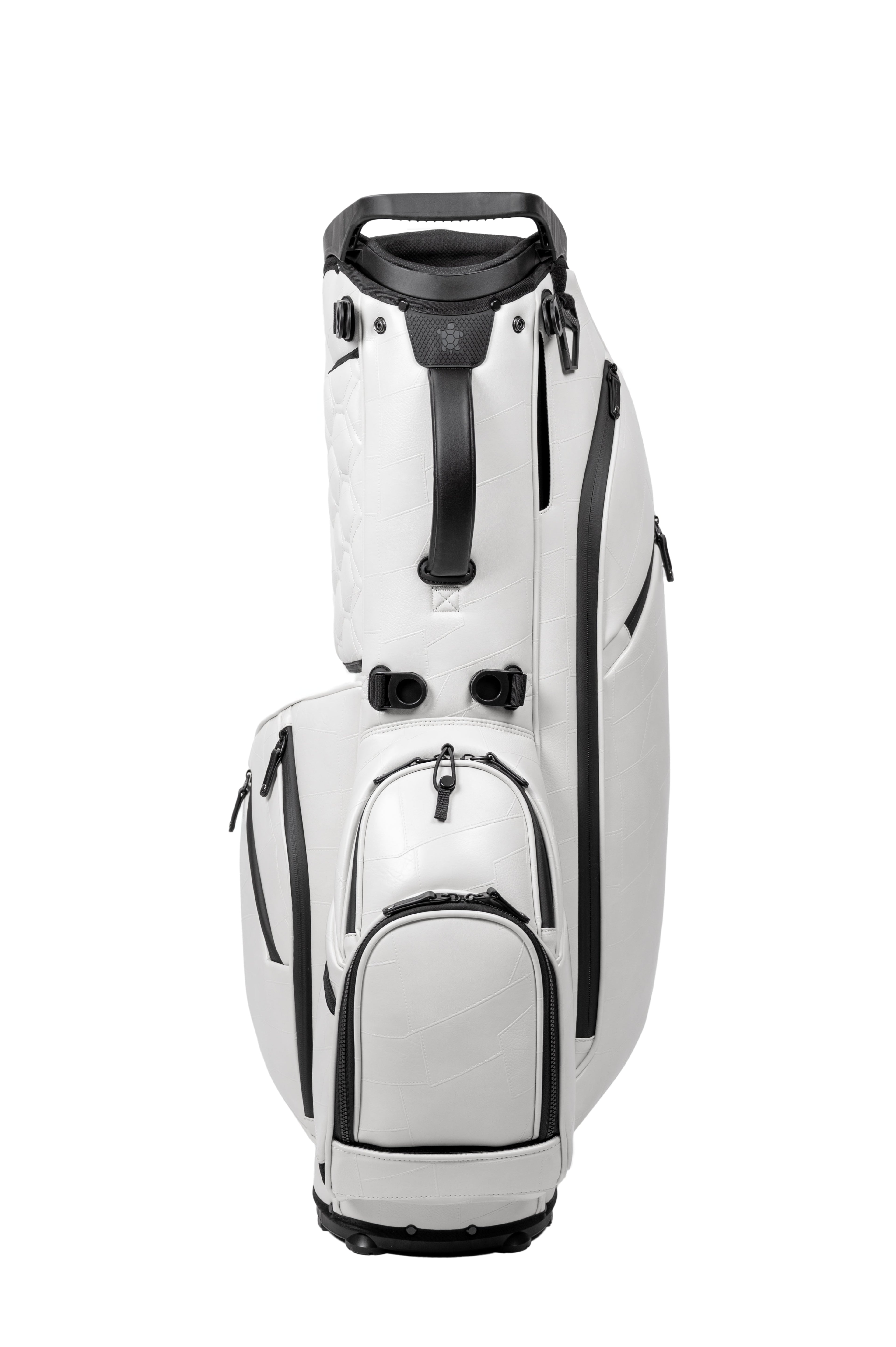 LUX G-Exotics Women’s 8.5” Carry Bag: Patchwork White