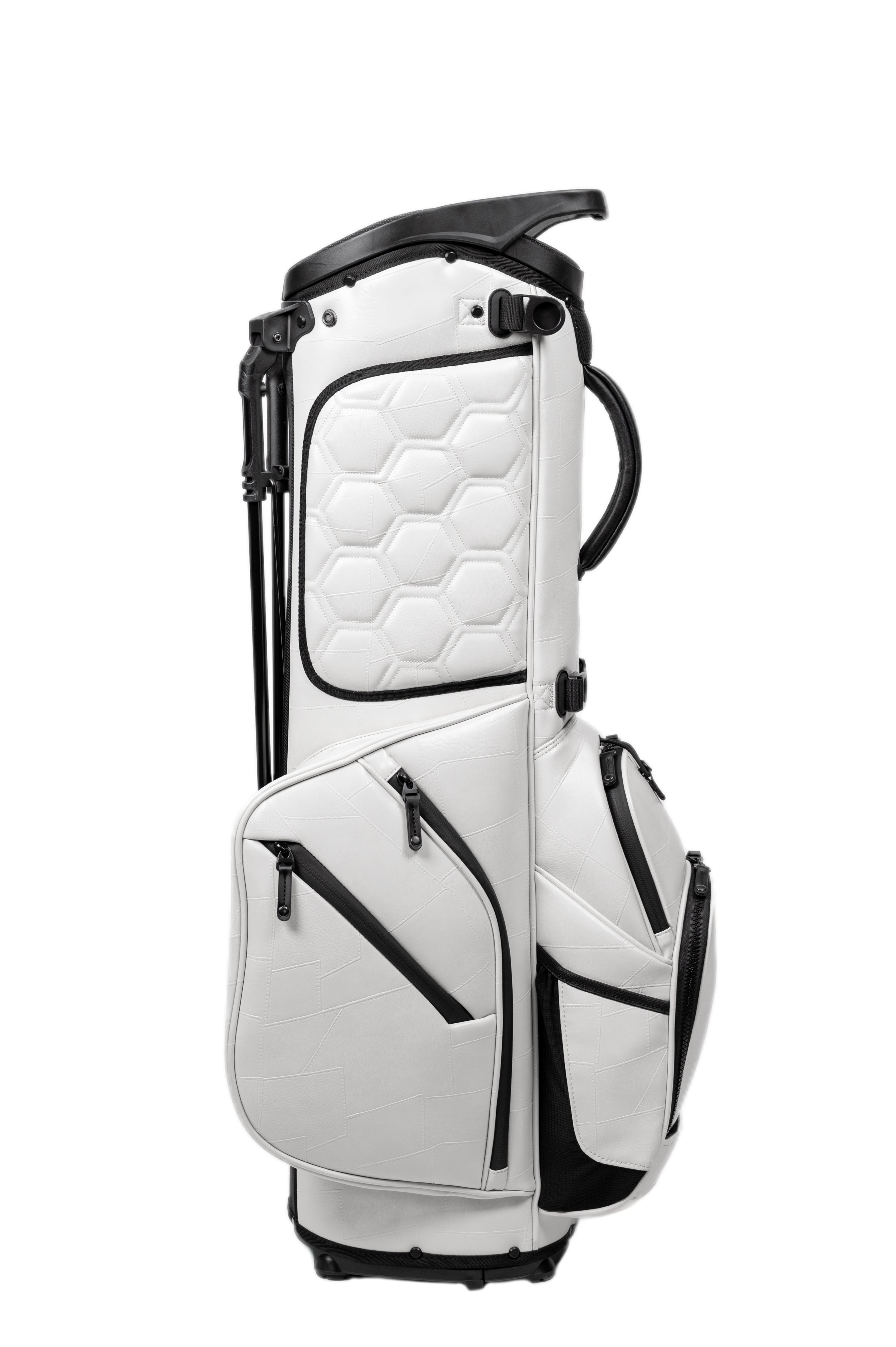 LUX G-Exotics Women’s 8.5” Carry Bag: Patchwork White