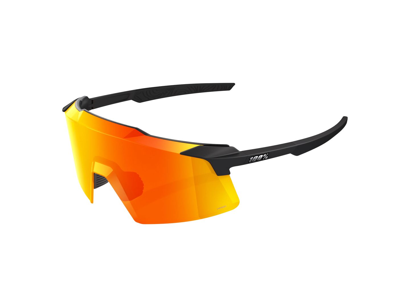 100% Aerocraft Hiper Black/Red Eyewear